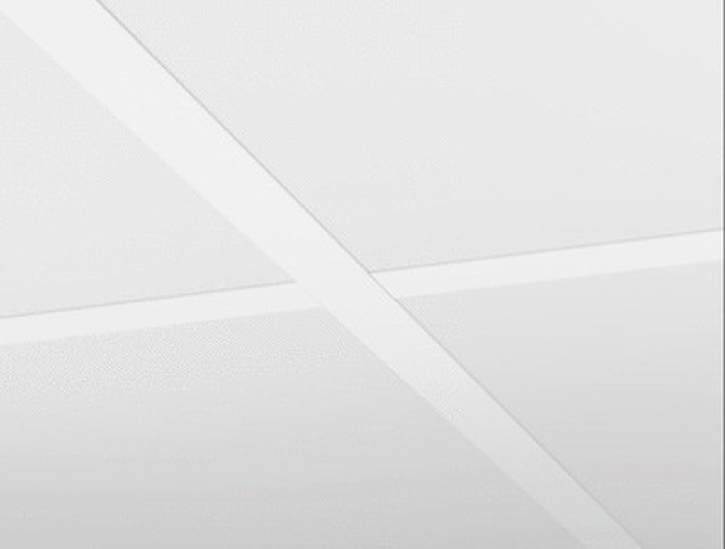 Dalle de plafond Hygiene Advantage T24 - Ecophon - 20x1200x600mm Blanc ...