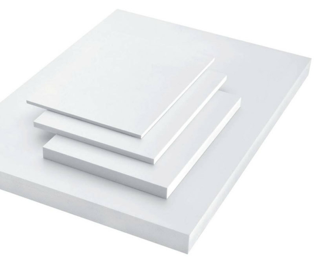 Plaque PVC Expansé blanc